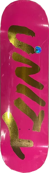 Unity Skateboards Wet Gold Deck 8.75