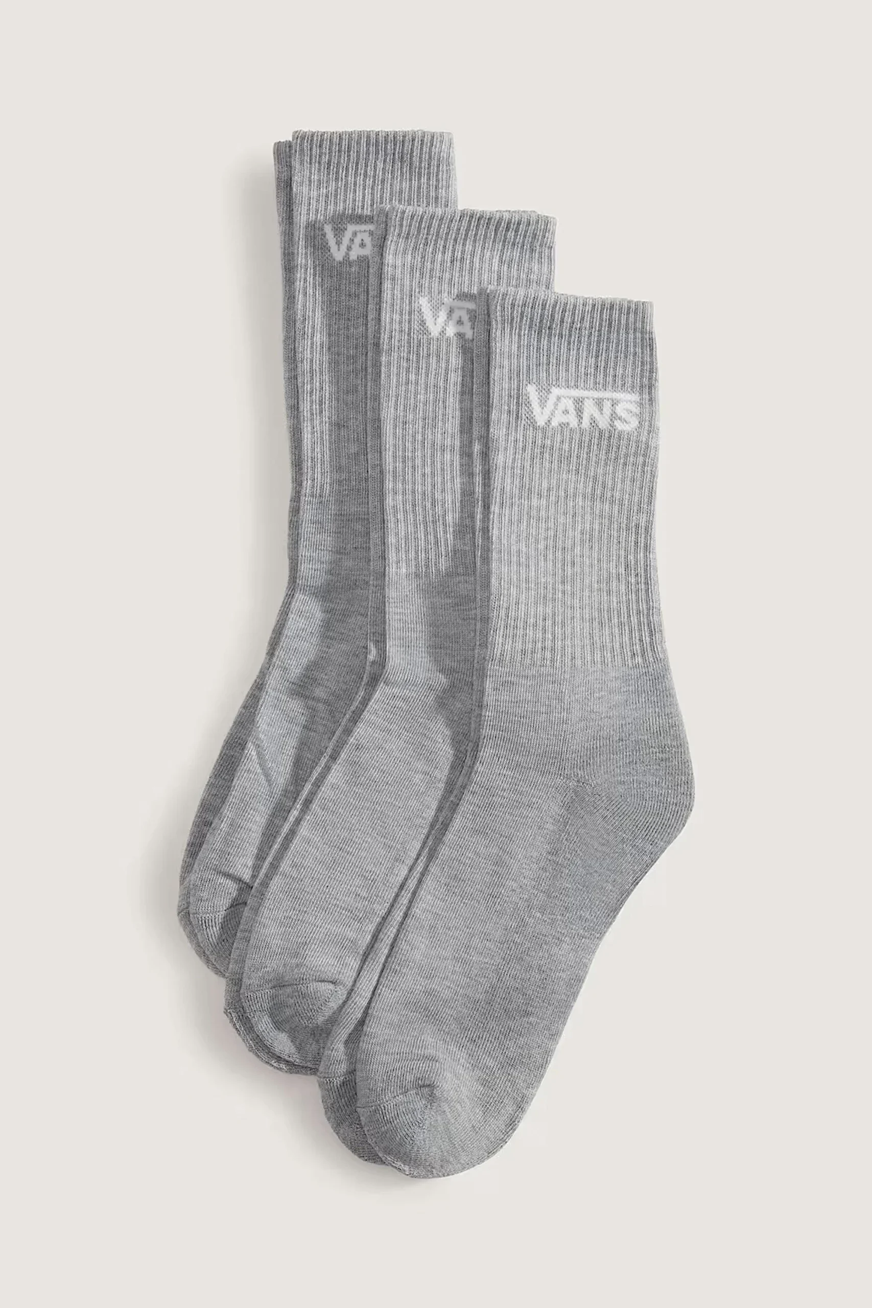 VANS - CLASSIC CREW 3PACK - HEATHER GREY