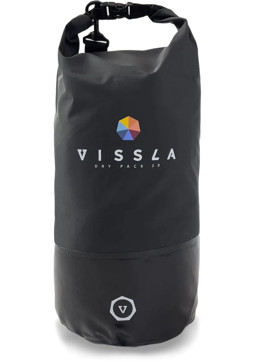 Vissla 7 Seas Waterproof Dry Bag - 20L - Black Phantom