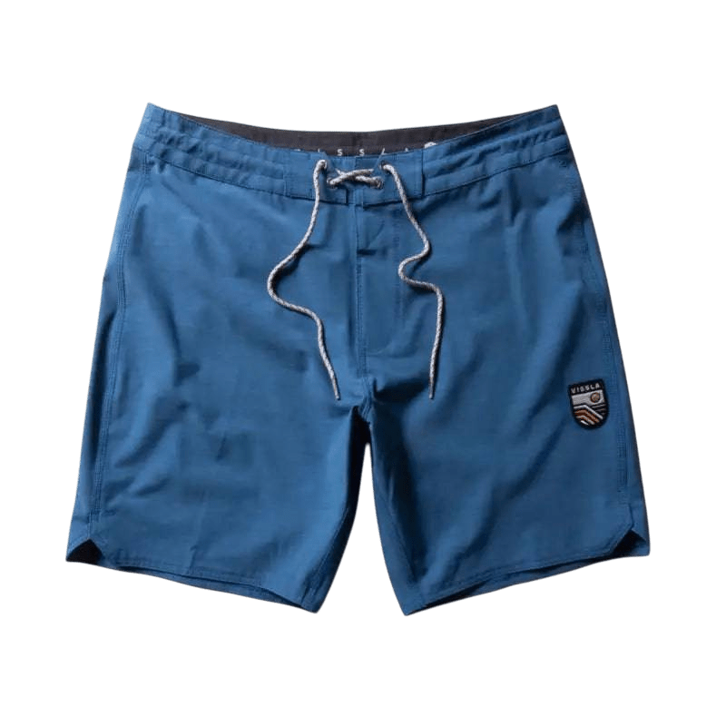 VISSLA Boardshorts Boy SOLID SET 17" Ocean Blue