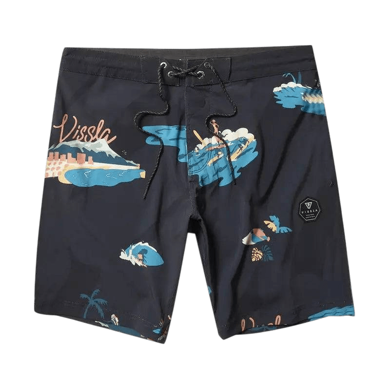 VISSLA Boardshorts Waikikooks 18.5" 30-34 Black