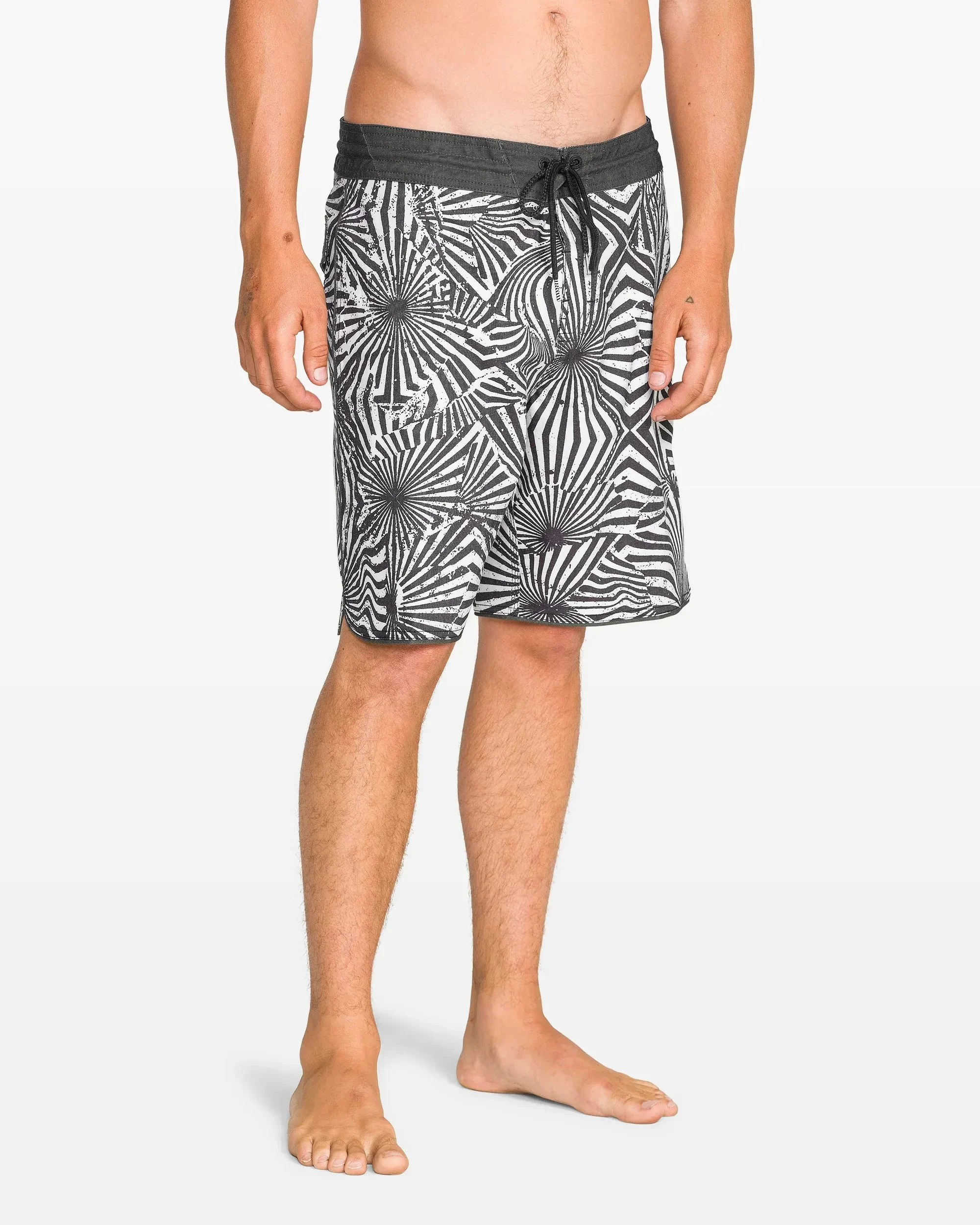 Volcom barnacle Scallop Stoney Boardshorts - Off White