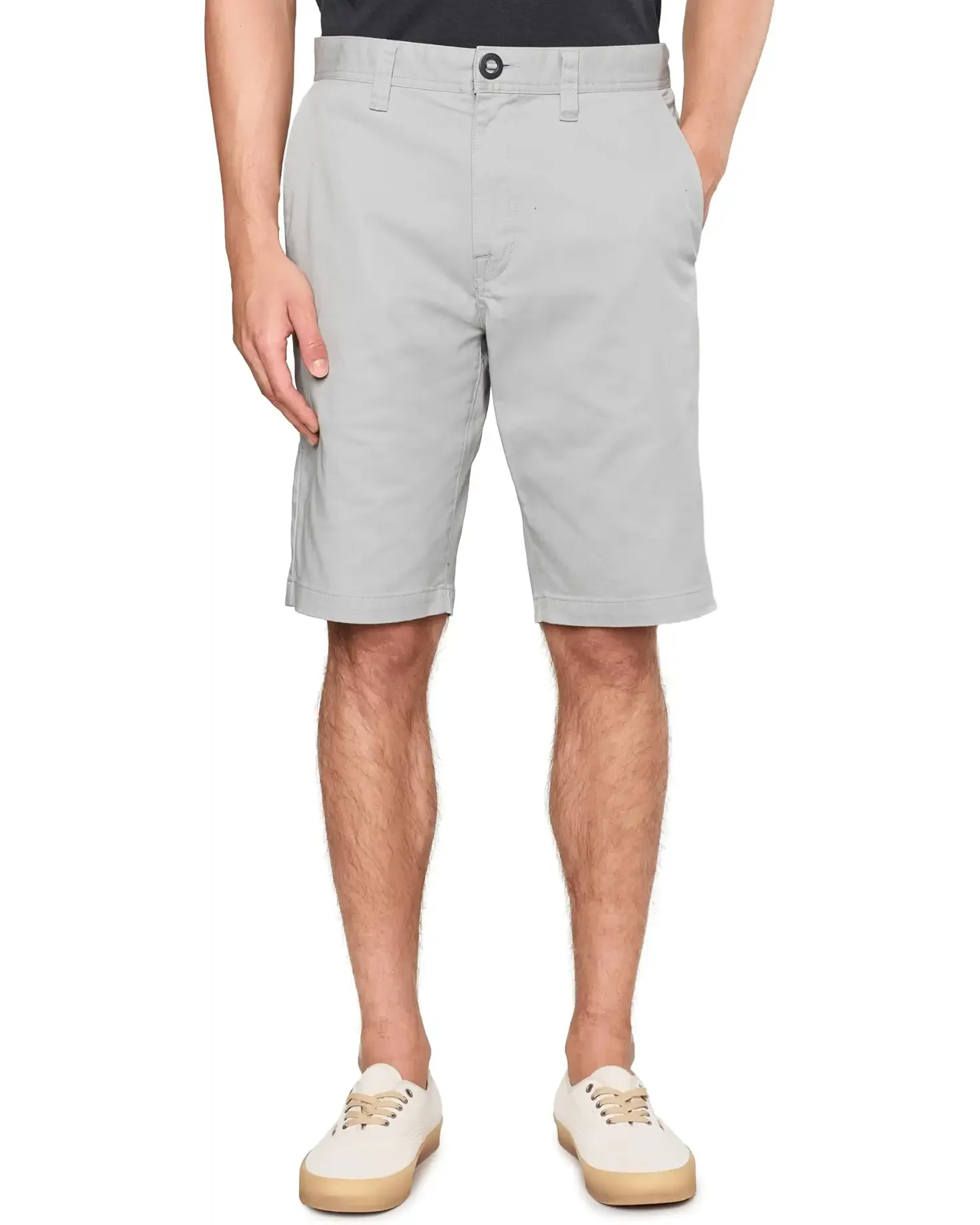 Volcom Frickin Modern Stretch Shorts I32 - Tower Grey