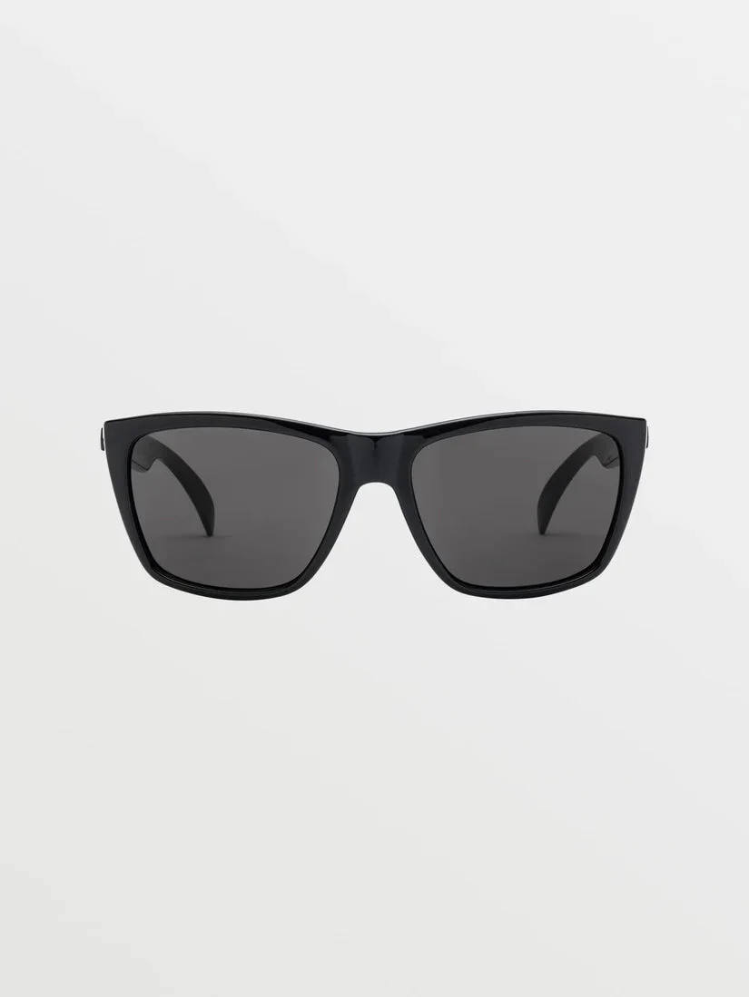 Volcom Plasm Gloss Black/Gray Sunglasses