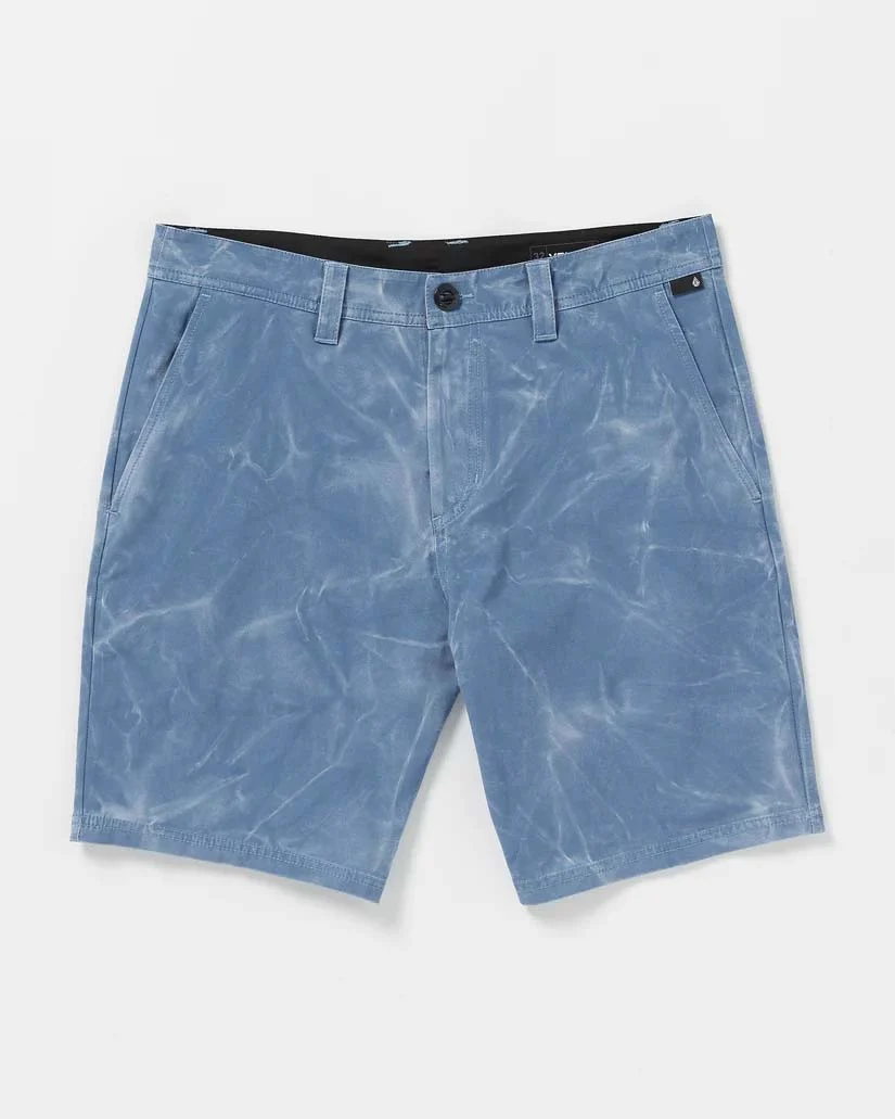 Volcom Stone Faded Hybrid Blueberry 19" Walkshorts