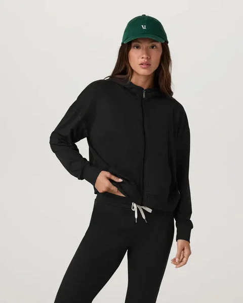 Vuori Womens Sweatshirt Halo Modern Full Zip Hoodie