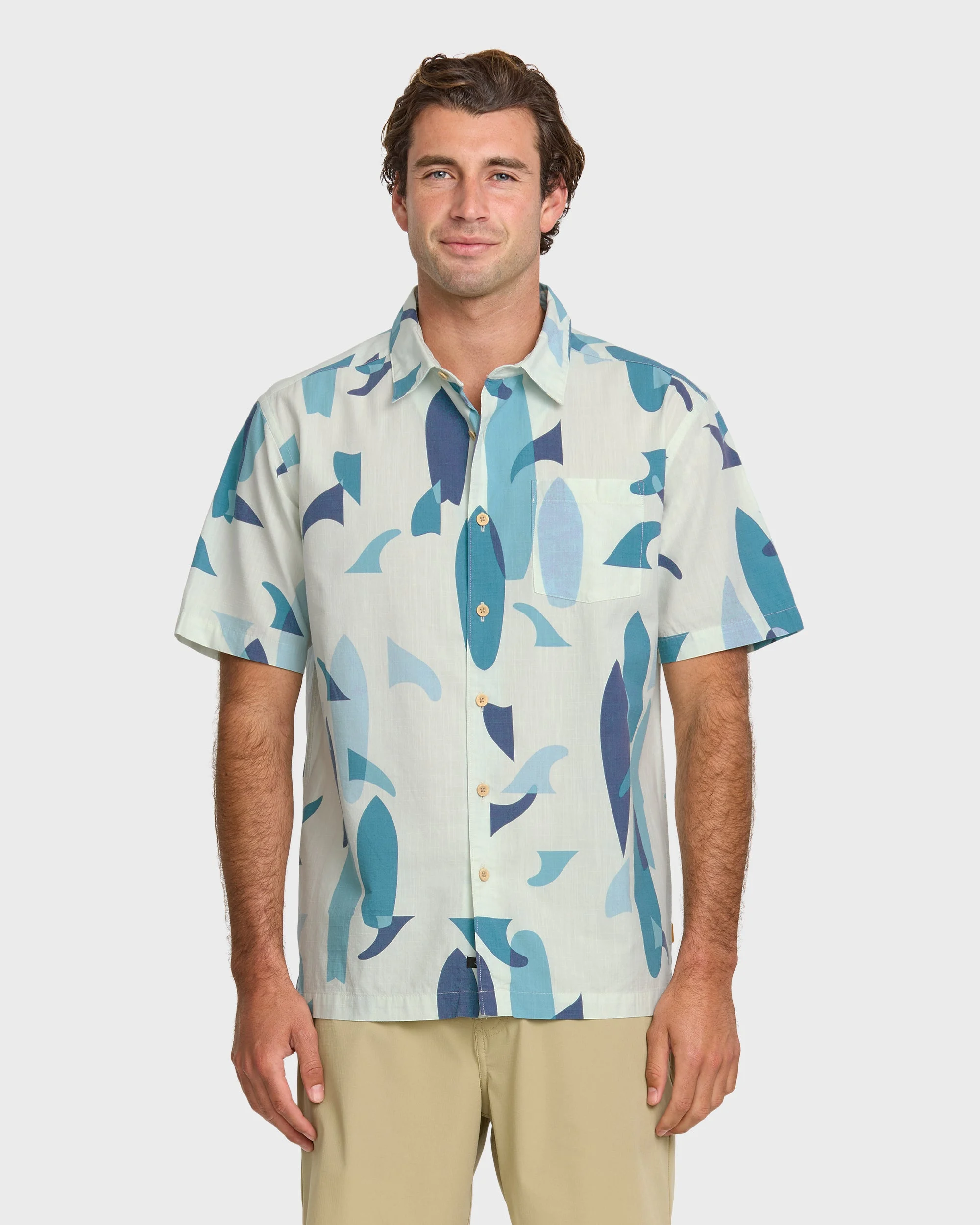 Waterman Boardo Shirt - Sea Blue | Quiksilver