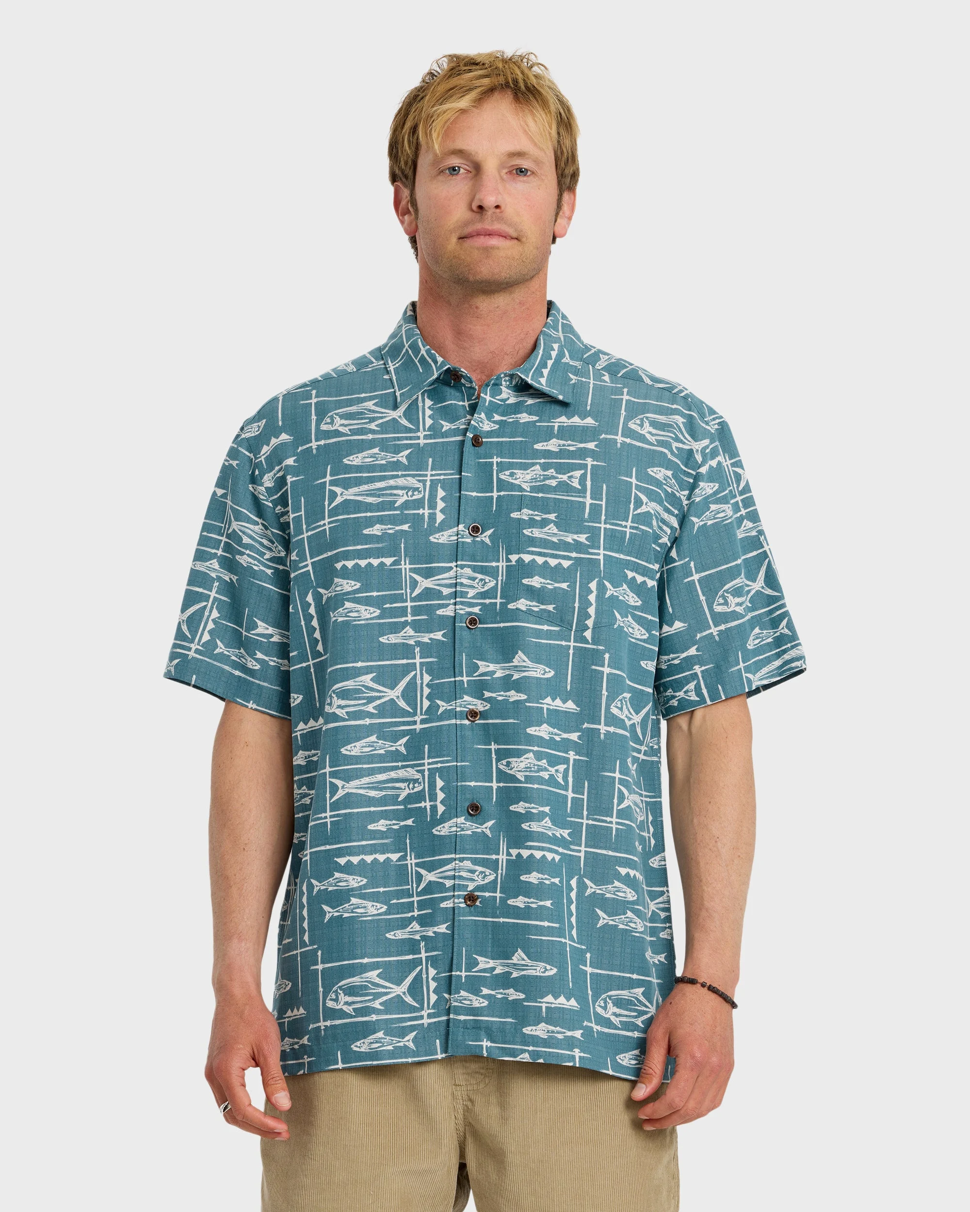 Waterman Topanga Short Sleeve Shirt - Tapestry | Quiksilver