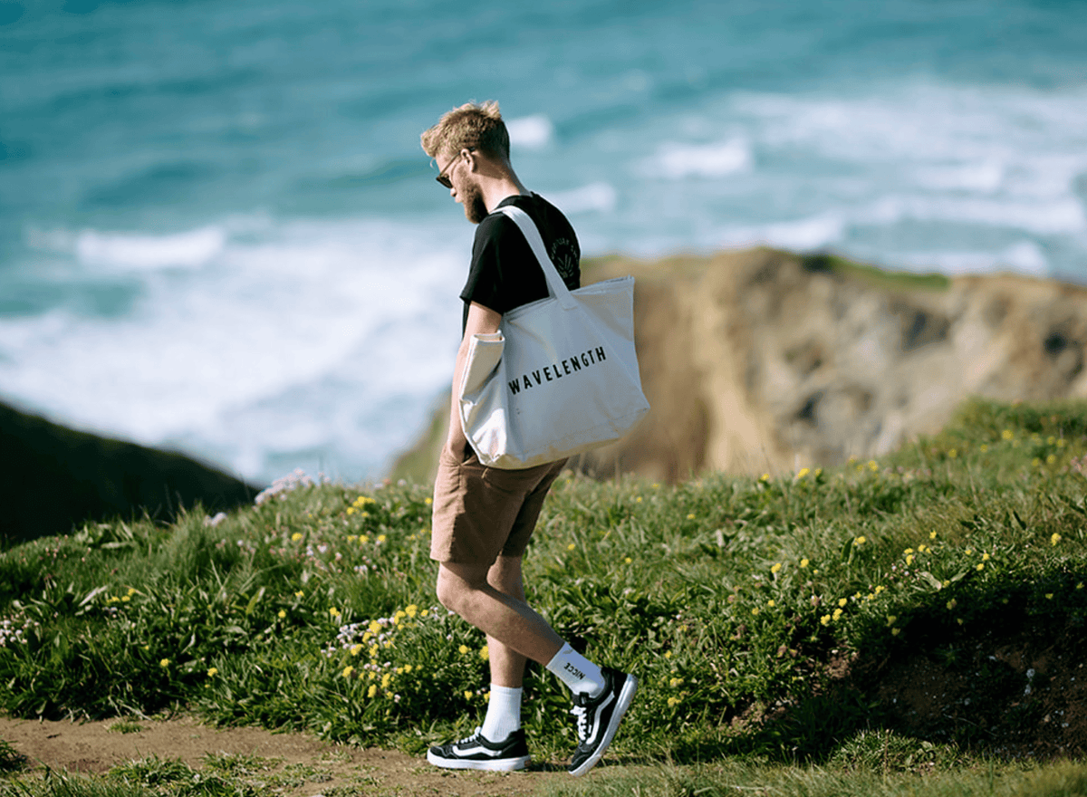 Wavelength Beach Bag