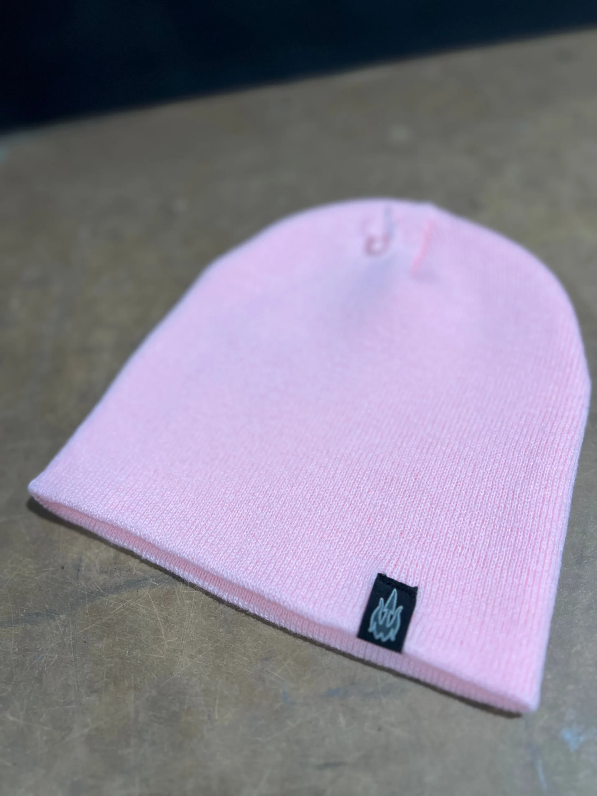 WBZ 8" Sport Beanie Pink