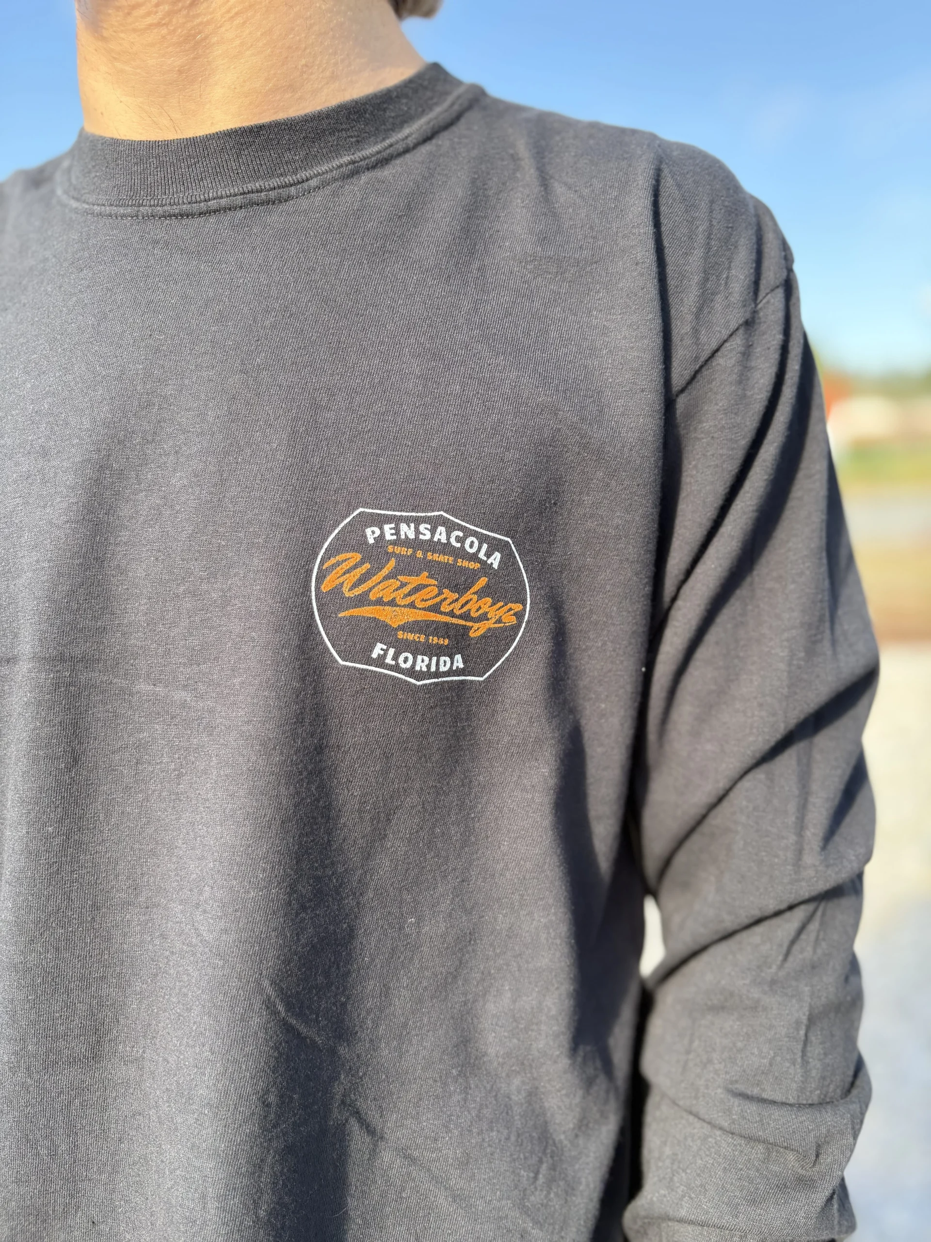 WBZ Workwear Garnet-Dyed L/S T-Shirt - Black