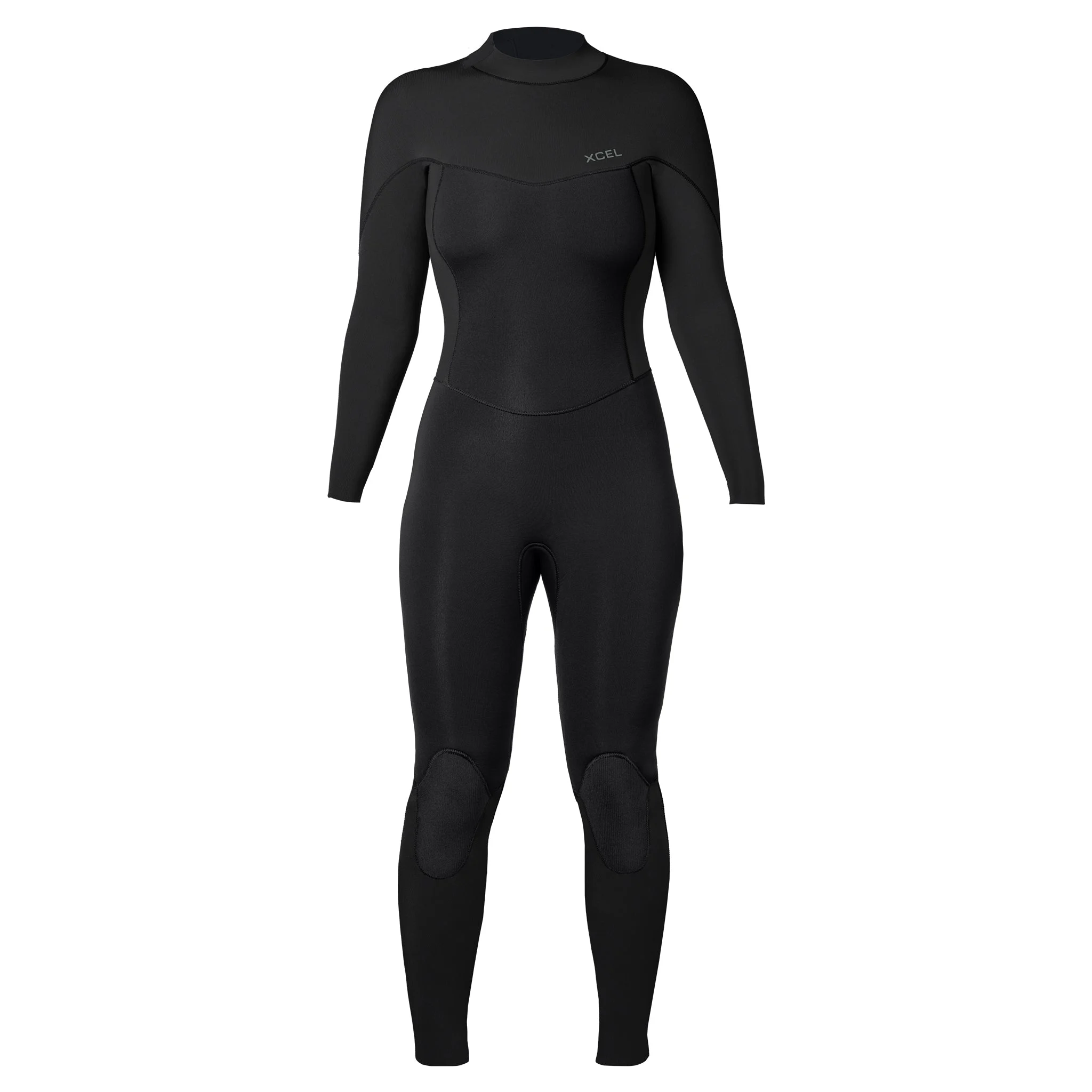 Women's Comp Back Zip Full Wetsuit 4/3mm