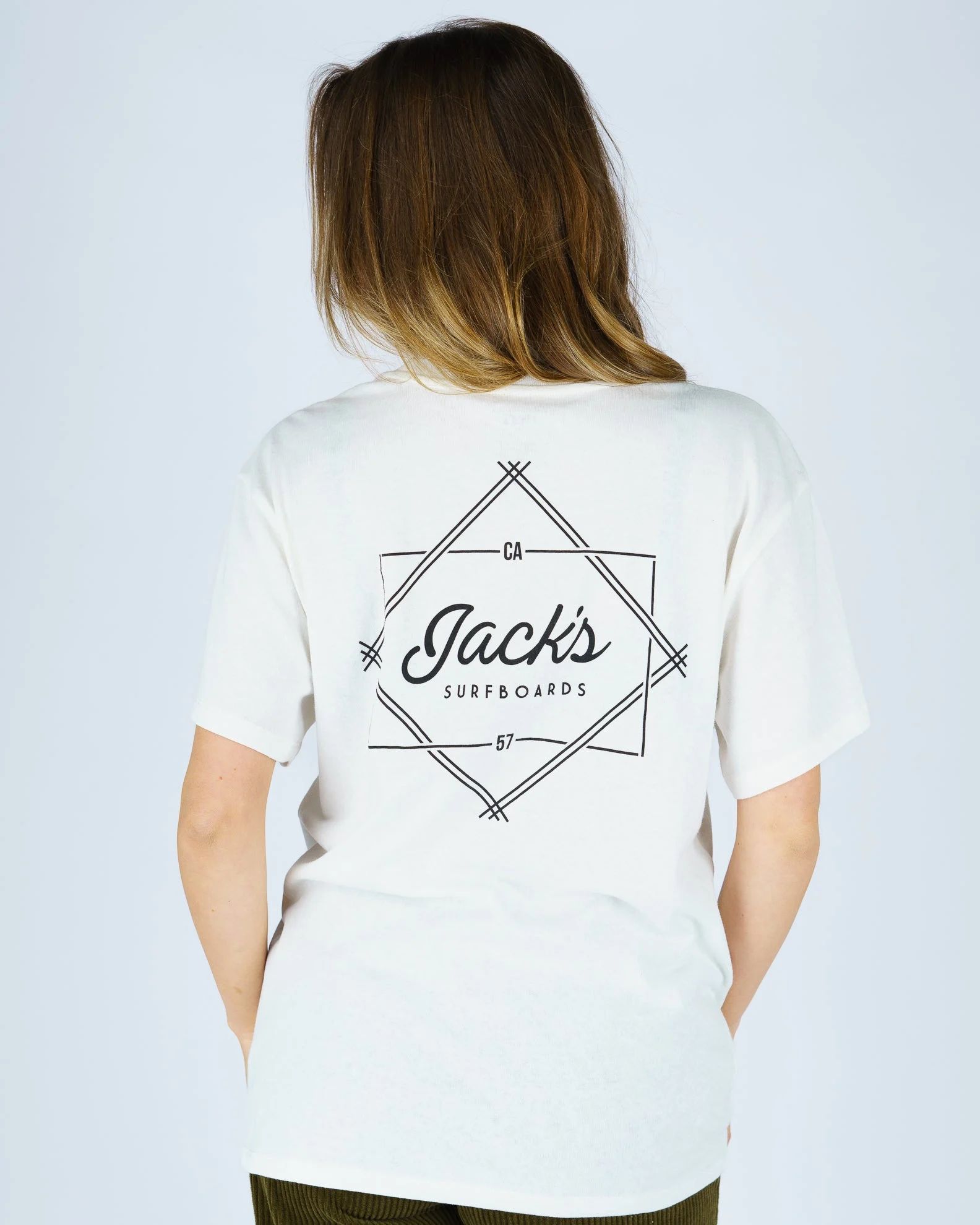 Women's Action S/S Tee - White