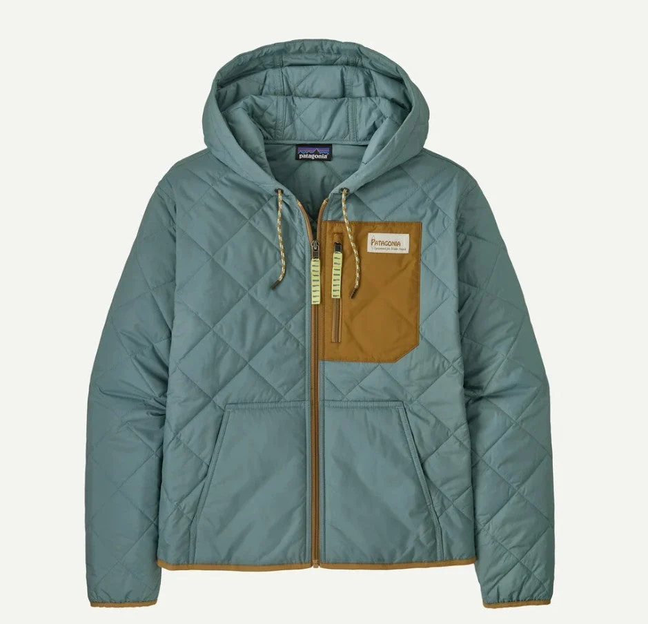Women's Diamond Quilted Bomber Hoody