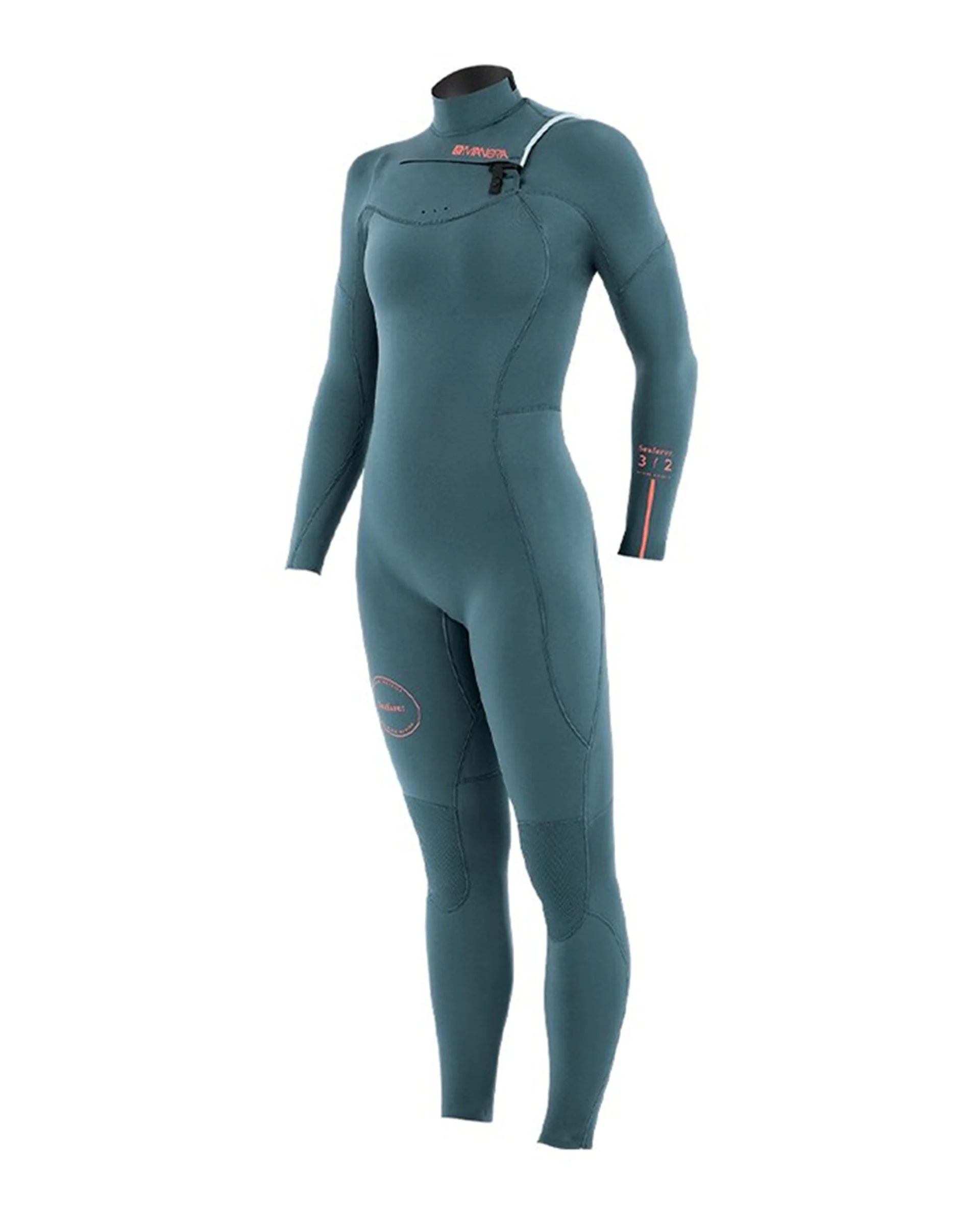 Women's Seafarer Steamer 3/2mm Chest Zip Fullsuit - 2022