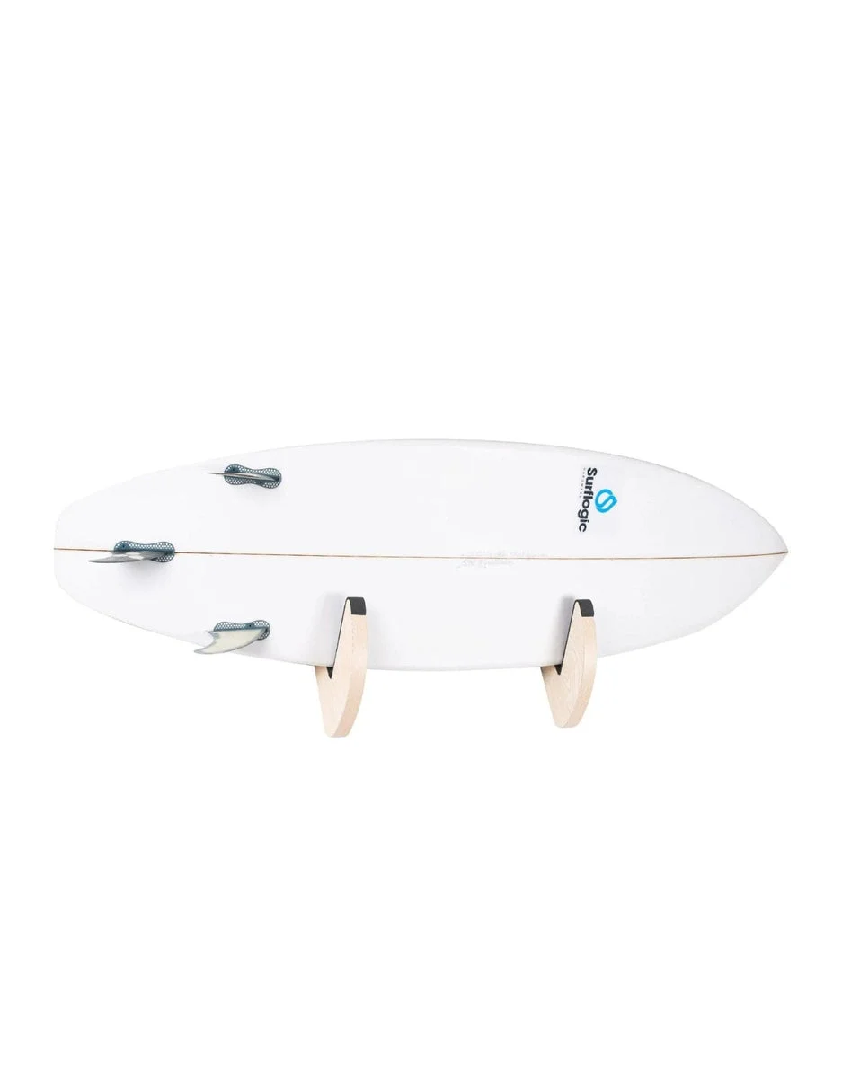 Wooden Surfboard Wall Rack - Surflogic