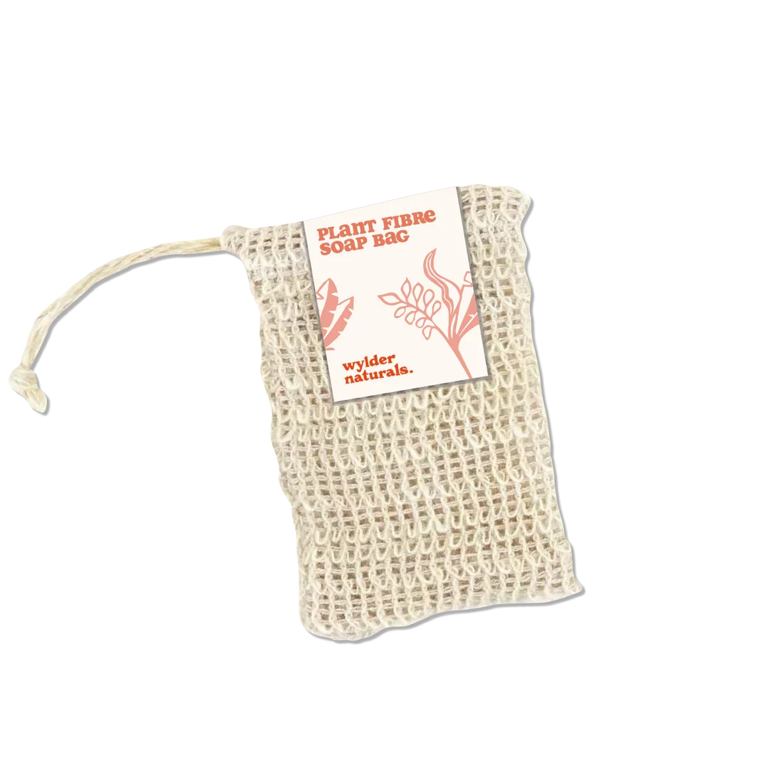 Wylder Naturals Natural Soap - Plant Fibre Soap Bag