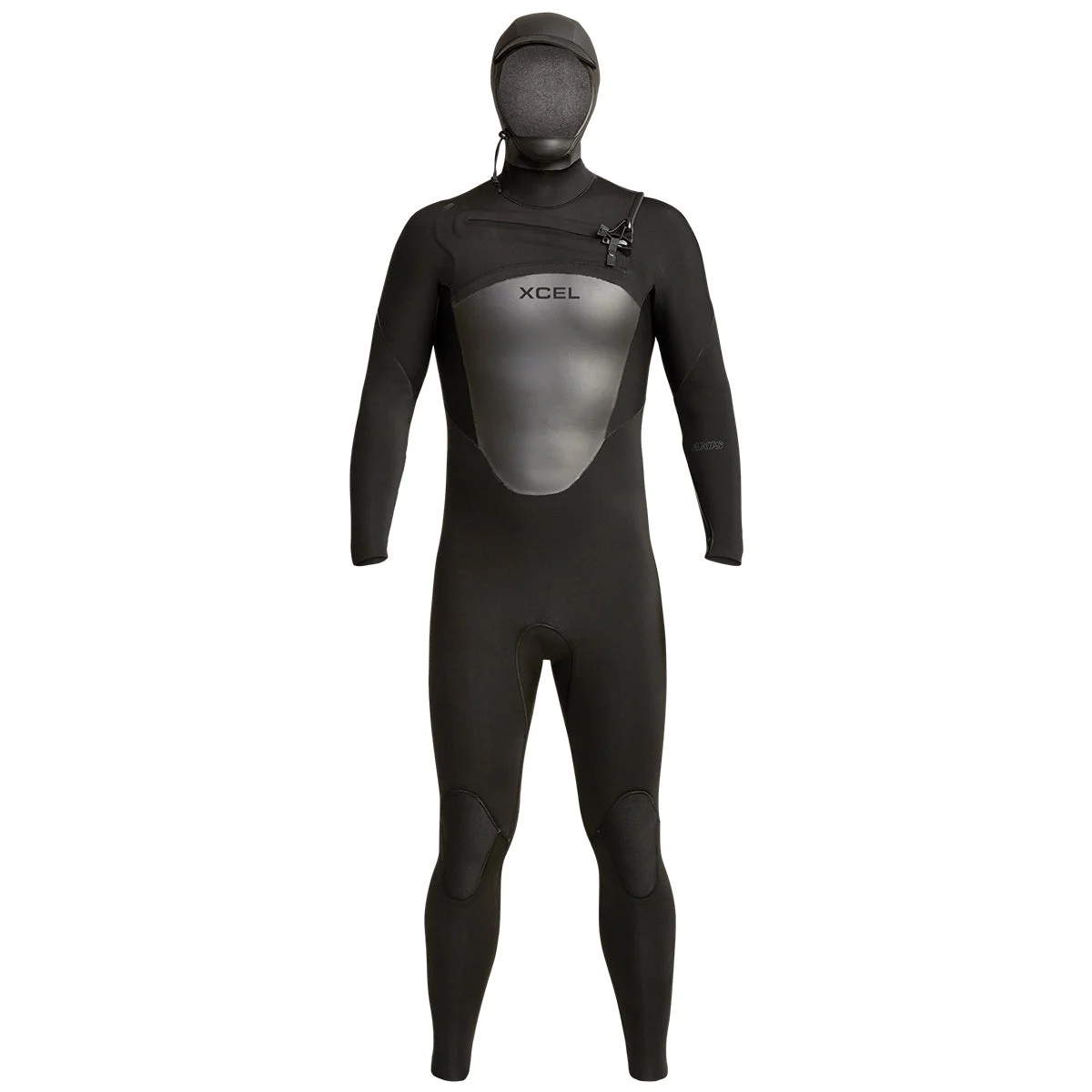 Xcel Axis 5/4 Hooded Chest-Zip Wetsuit • 2024