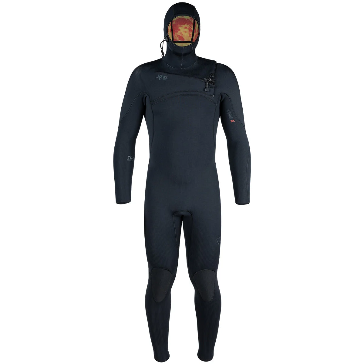 Xcel Comp X 5.5/4.5 Hooded Chest-Zip Wetsuit • 2024