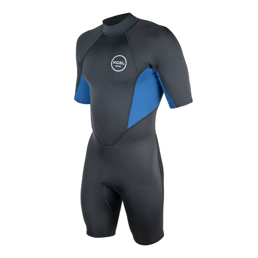 Xcel Men's Axis Short Sleeve Back Zip Springsuit 2mm