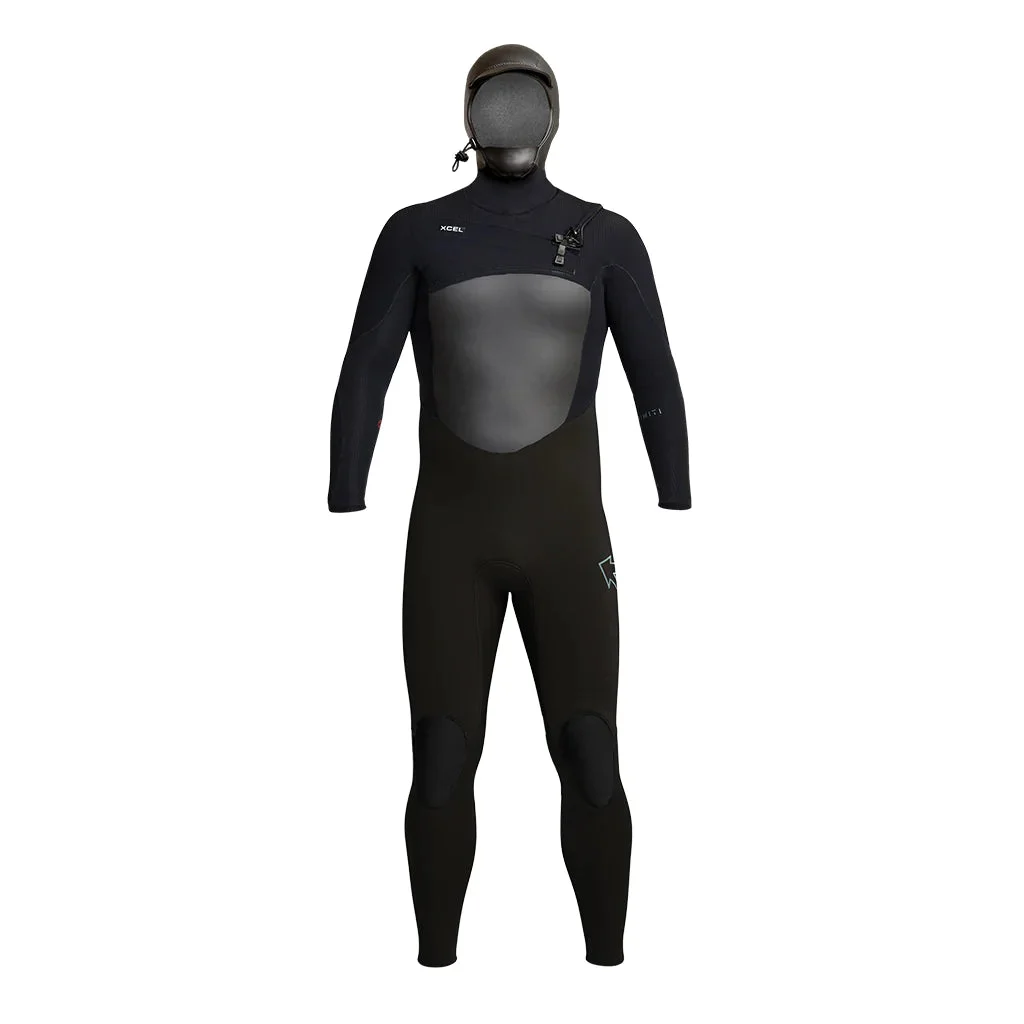 Xcel Men'S Infiniti Hooded 5/4 Wetsuit Fa22 - Front Zip