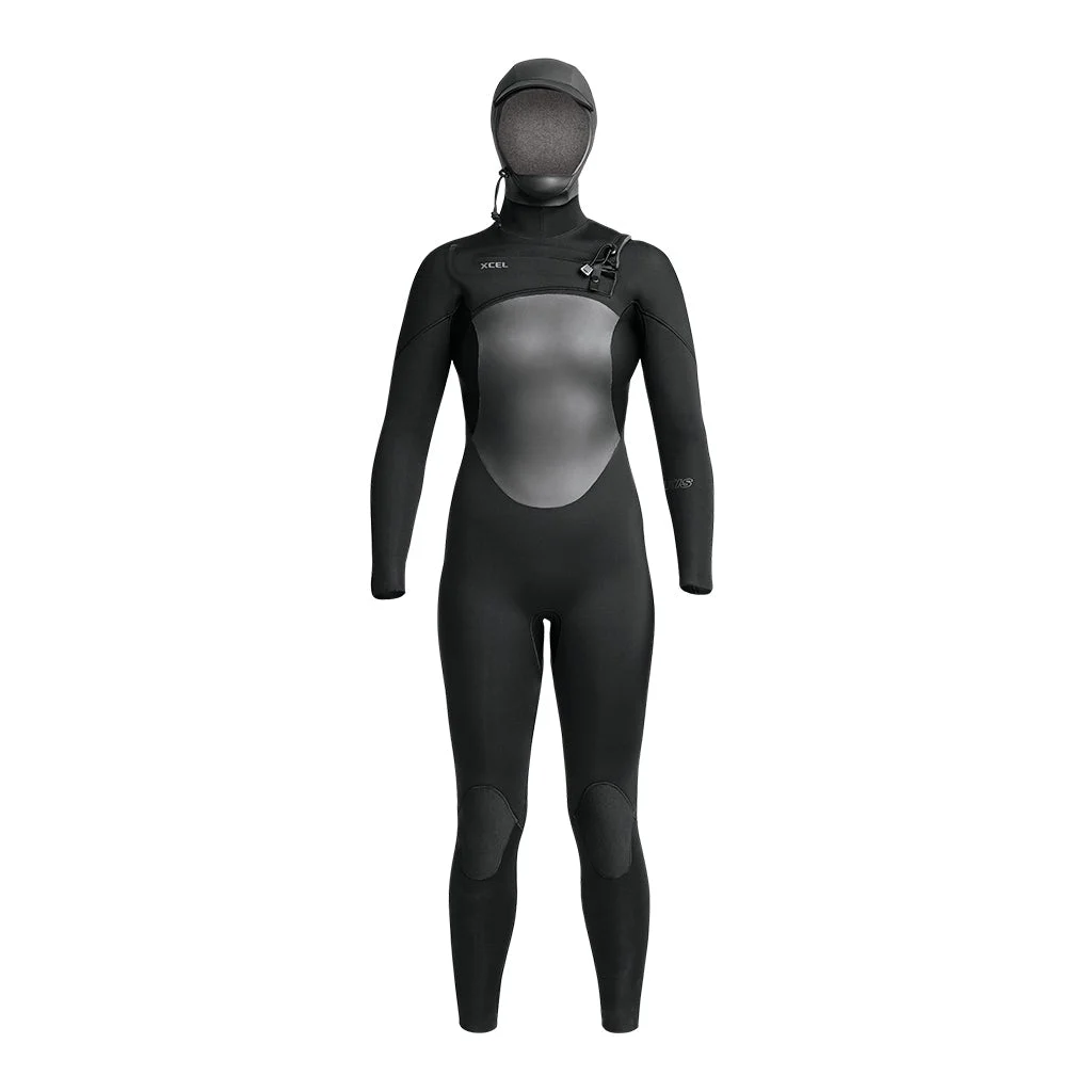 Xcel Women'S Axis 5/4mm Hooded Wetsuit - Chest Zip